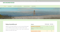 Desktop Screenshot of naturismeforum.nl